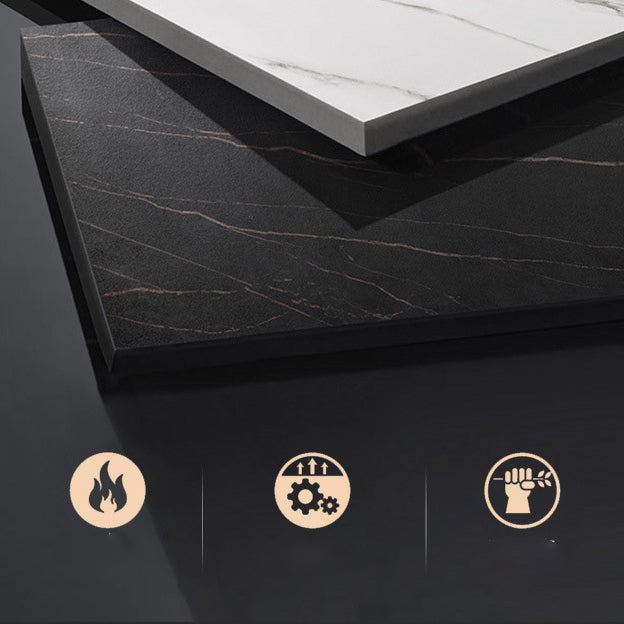 Stone Top Makeup Table with 2 Drawers 15.74" Wide Vanity Tables Clearhalo 'Bedroom Furniture' 'furn' 'furn_makeup_vanities' 'Furniture' 'Makeup Vanities' 'makeup_vanities' 6412152