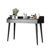 Stone Top Makeup Table with 2 Drawers 15.74" Wide Vanity Tables Clearhalo 'Bedroom Furniture' 'furn' 'furn_makeup_vanities' 'Furniture' 'Makeup Vanities' 'makeup_vanities' 6412155