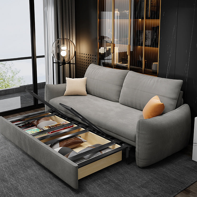 Cuscino a futon a futon cuscino grigio incluso il divano dormiente