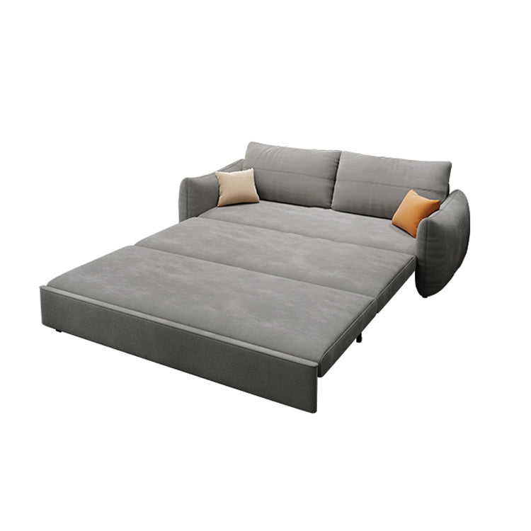 Cuscino a futon a futon cuscino grigio incluso il divano dormiente