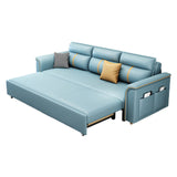 Flared Arms Futon Foldable Pillow Included Cushion Back Sleeper Sofa