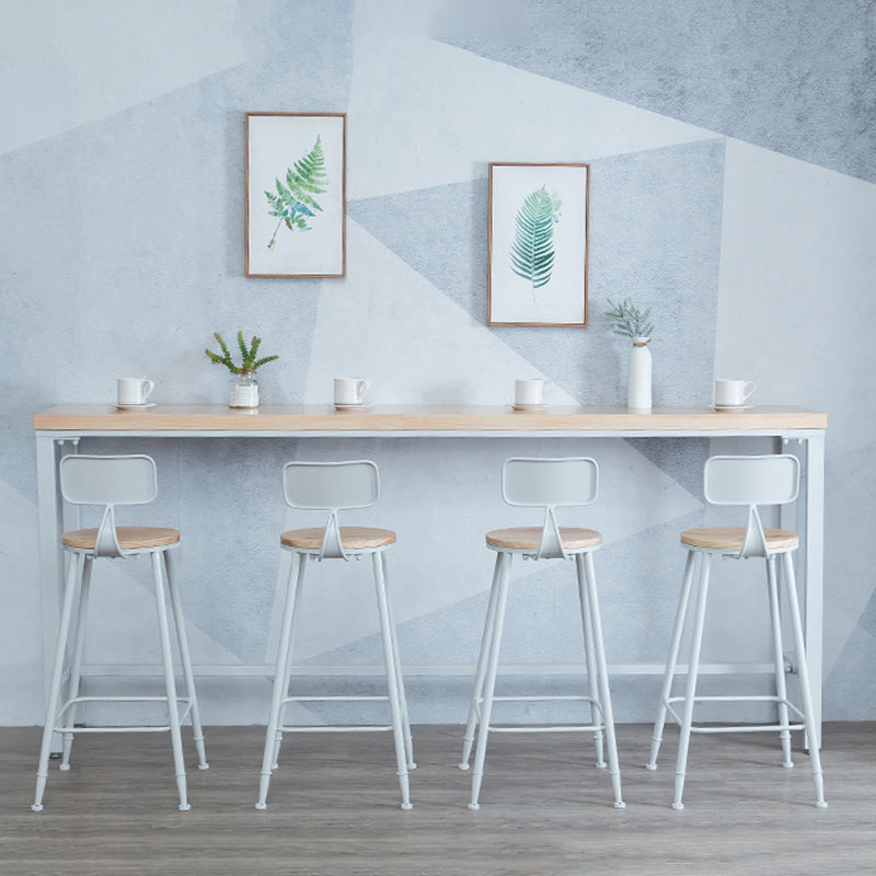 Table rectangulaire-bar-hauteur