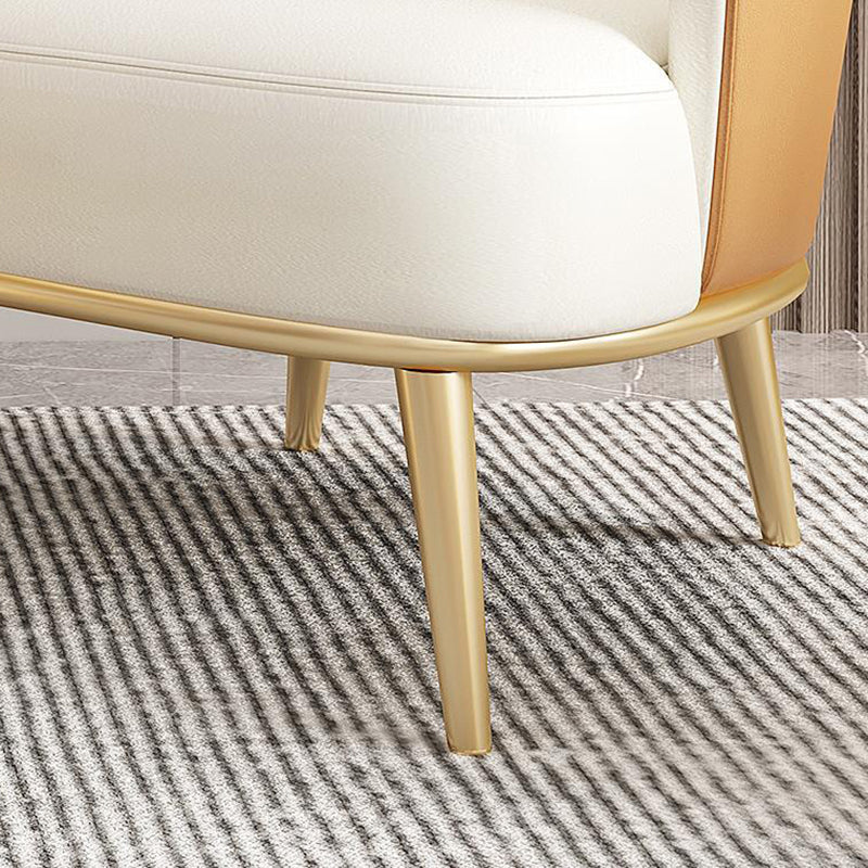 Contemporary Barrel Accent Chair Modern Arms Included Accent Armchair Clearhalo 'Accent Chairs' 'accent_chairs' 'Chairs & Seating' 'furn' 'furn_accent_chairs' 'Furniture' 'Living Room Furniture' 6413311