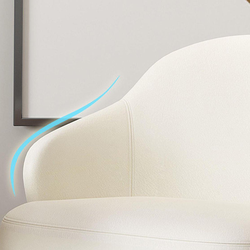 Contemporary Barrel Accent Chair Modern Arms Included Accent Armchair Clearhalo 'Accent Chairs' 'accent_chairs' 'Chairs & Seating' 'furn' 'furn_accent_chairs' 'Furniture' 'Living Room Furniture' 6413312