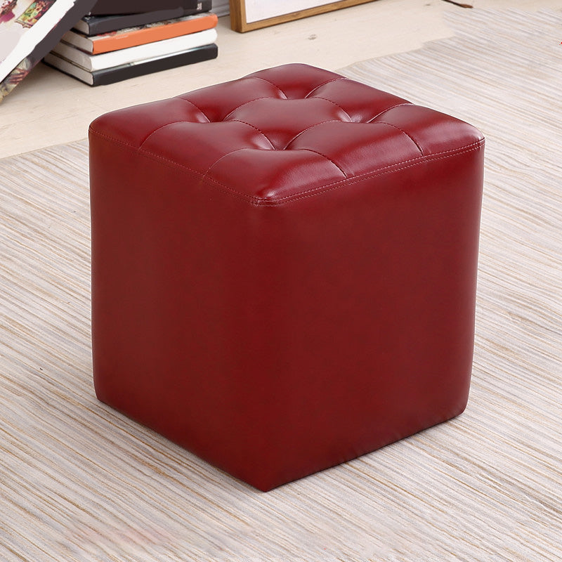 Pouf moderne pouf pouf pouf carré de poule pour le salon