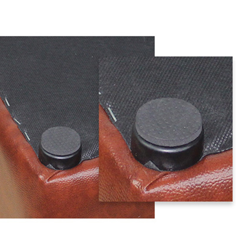 Moderno pouf in pelle di cuoio resistente all'acqua Pouf per soggiorno