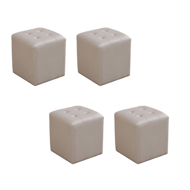 Pouf moderne pouf pouf pouf carré de poule pour le salon