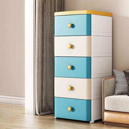 Armario de armario contemporáneo con piernas gabinete de almacenamiento de plástico