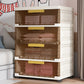 Hinged Wardrobe Closet Contemporary Plastic Storage Cabinet for Home Clearhalo 'Armoires & Wardrobes' 'armoires_wardrobes' 'Bedroom Furniture' 'furn' 'furn_armoires_wardrobes' 'Furniture' 6413909