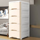 5-Drawer Storage Cabinet with Legs Contemporary Wardrobe Armoire