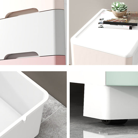 5-Drawer Storage Cabinet with Legs Contemporary Wardrobe Armoire