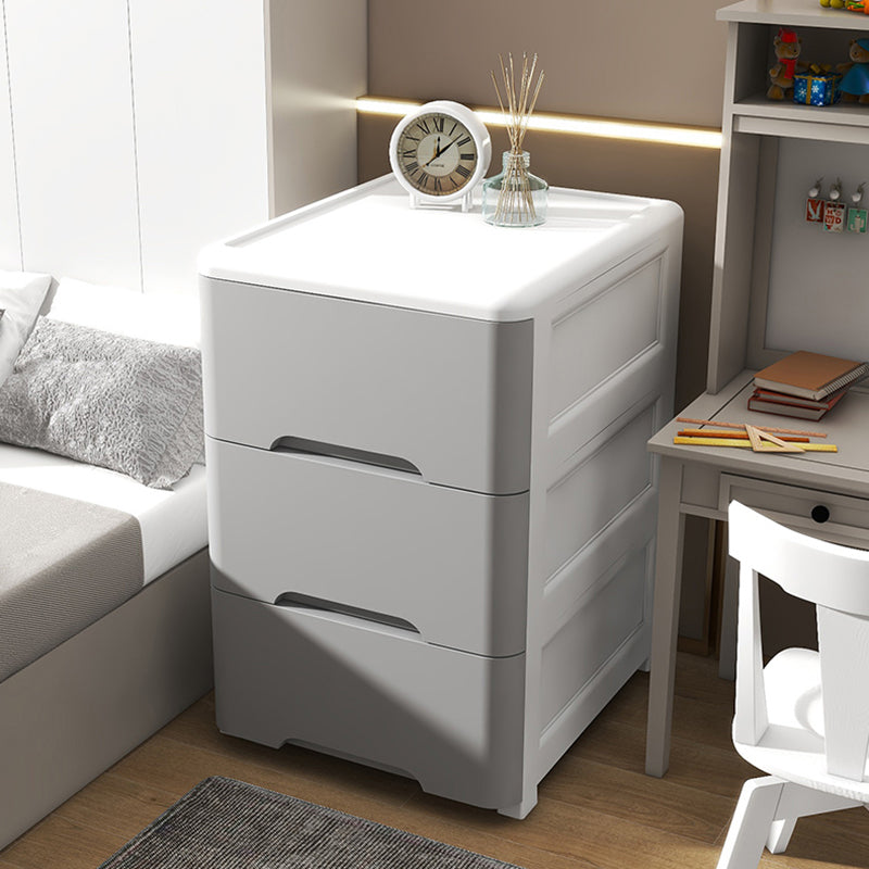 5-Drawer Storage Cabinet with Legs Contemporary Wardrobe Armoire