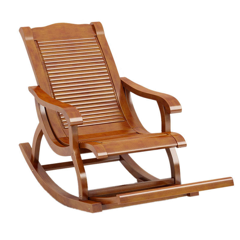 Modern Solid Wood Rocker Chair Spindle Rocker Chair for Living Room Tan Clearhalo 'Chairs & Seating' 'furn' 'furn_rocking_chairs' 'Furniture' 'Living Room Furniture' 'Rocking Chairs' 'rocking_chairs' 6415774
