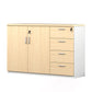Nordic Style Filing Cabinet Wood Storage Design Lateral Filing Cabinet Natural 4 2 Clearhalo 'Filing Cabinets' 'filling_cabinets' 'furn' 'furn_filling_cabinets' 'Furniture' 'Office Furniture' 6415995