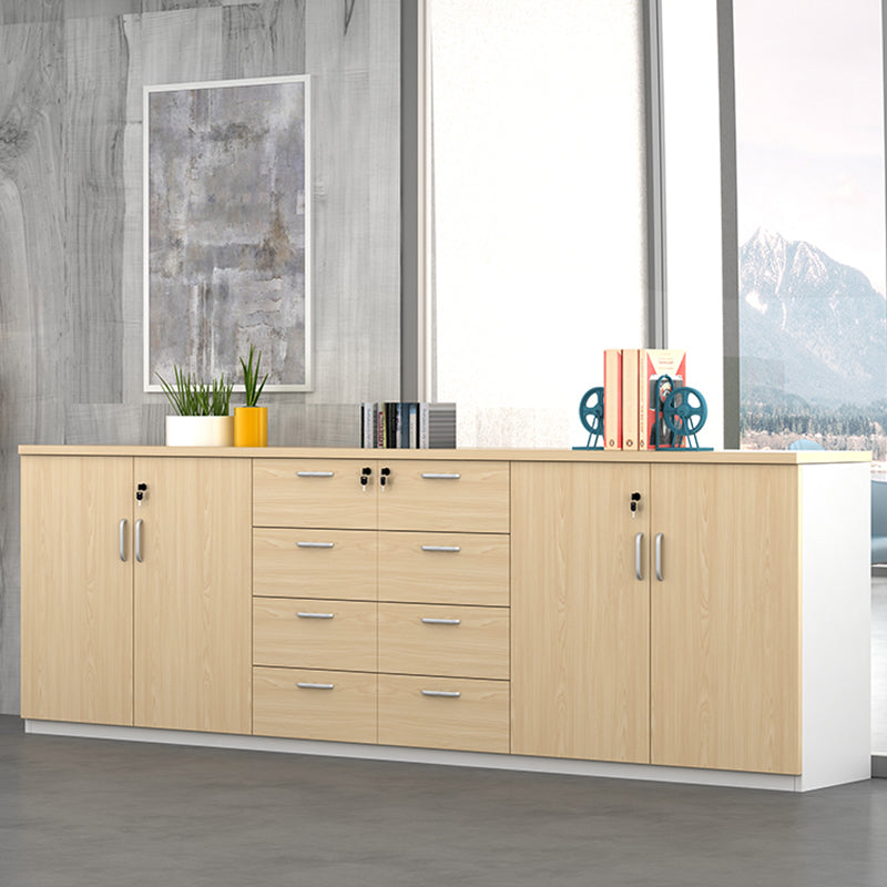 Nordic Style Filing Cabinet Wood Storage Design Lateral Filing Cabinet Clearhalo 'Filing Cabinets' 'filling_cabinets' 'furn' 'furn_filling_cabinets' 'Furniture' 'Office Furniture' 6415996