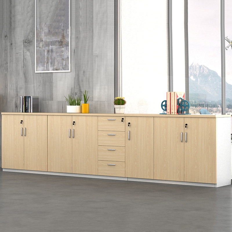 Nordic Style Filing Cabinet Wood Storage Design Lateral Filing Cabinet Clearhalo 'Filing Cabinets' 'filling_cabinets' 'furn' 'furn_filling_cabinets' 'Furniture' 'Office Furniture' 6415998
