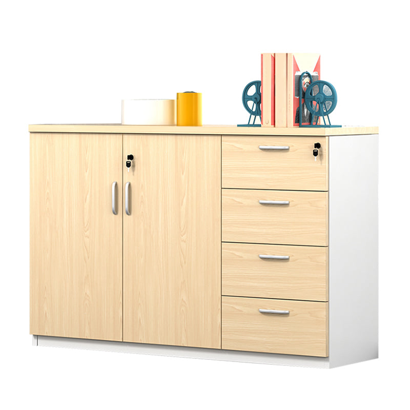 Nordic Style Filing Cabinet Wood Storage Design Lateral Filing Cabinet Clearhalo 'Filing Cabinets' 'filling_cabinets' 'furn' 'furn_filling_cabinets' 'Furniture' 'Office Furniture' 6415999