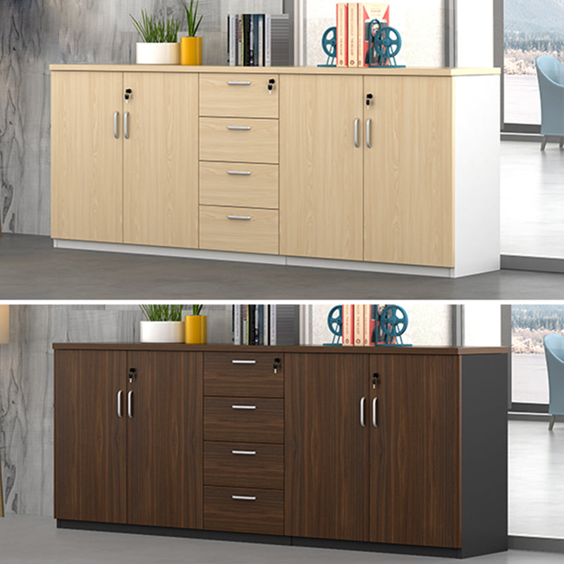 Nordic Style Filing Cabinet Wood Storage Design Lateral Filing Cabinet Clearhalo 'Filing Cabinets' 'filling_cabinets' 'furn' 'furn_filling_cabinets' 'Furniture' 'Office Furniture' 6416012