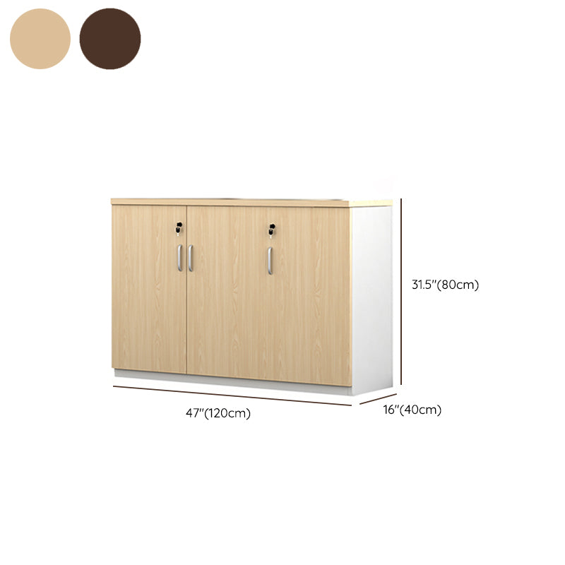 Nordic Style Filing Cabinet Wood Storage Design Lateral Filing Cabinet Clearhalo 'Filing Cabinets' 'filling_cabinets' 'furn' 'furn_filling_cabinets' 'Furniture' 'Office Furniture' 6416016
