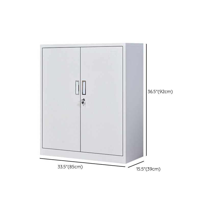 Gabinete industrial Cajones de bloqueo de metal y estantes de almacenamiento Archivo