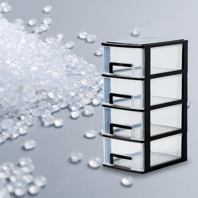 Archivo transparente Babyet Cajones de plástico vertical contemporáneo Archivo