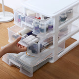 Archivo de cajones Babyet Vertical Home u Office Archivo de plástico transparente