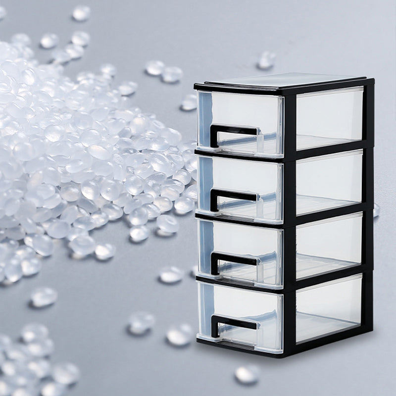 Archivo de cajones Babyet Vertical Home u Office Archivo de plástico transparente