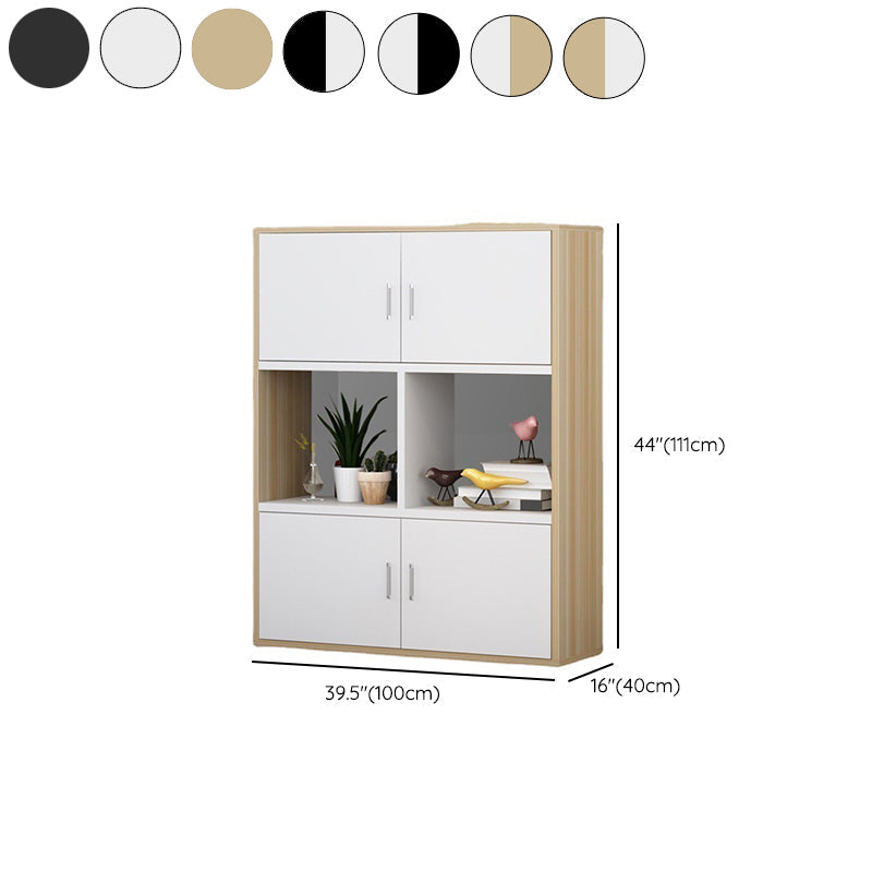 Traditional Wood Cabinet with Storage Vertical File Cabinet for Office Clearhalo 'Filing Cabinets' 'filling_cabinets' 'furn' 'furn_filling_cabinets' 'Furniture' 'Office Furniture' 6416164