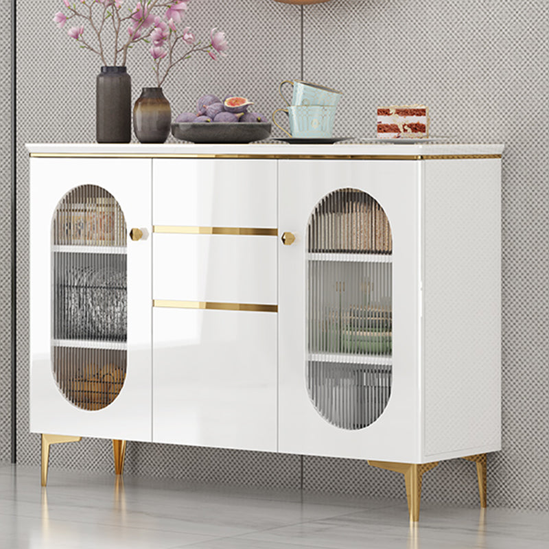 Table du buffet de style contemporain Table du buffboard avec armoire