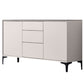Modern Sideboard Buffet Cabinets 3 Drawers and 2 Doors Buffet Sideboard