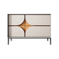 Modern Drawers Sideboard Table Engineered Wood Credenza for Living Room