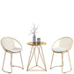 Metal Kitchen Dining Arm Chairs Glam Upholstered Dining Chairs Clearhalo 'Dining Chairs' 'Dining Tables & Seating' 'dining_chair' 'furn' 'furn_dining_chair' 'Furniture' 'Kitchen & Dining Furniture' 6418411