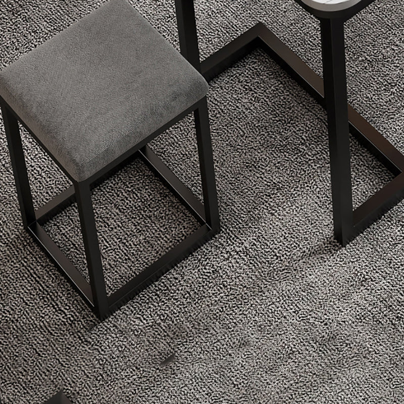 Sillas de comedor tapizadas grises sillas de brazo de metal windsor