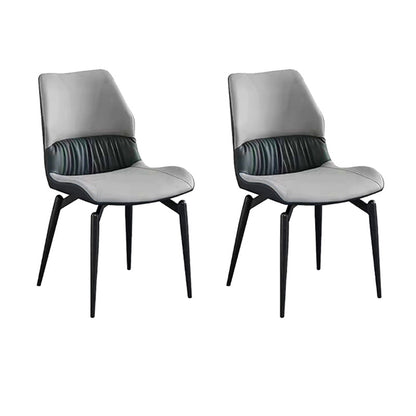 フェイクレザーキッチンダイニングチェア布張りのダイニングチェア