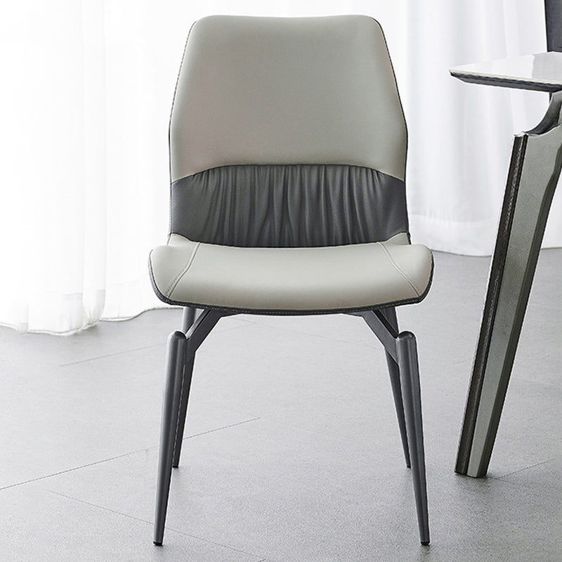 フェイクレザーキッチンダイニングチェア布張りのダイニングチェア
