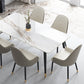 Industrial 4 Legs Dining Table Rectangle Dining Table for Kitchen Clearhalo 'Dining Tables & Seating' 'Dining Tables' 'dining_table' 'furn' 'furn_dining_table' 'Furniture' 'Kitchen & Dining Furniture' 6418898