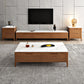 Scandinavian TV Media Console Stone TV Stand for Living Room Clearhalo 'furn' 'furn_tv_stands_entertainment_centers' 'Furniture' 'Living Room Furniture' 'TV Stands & Entertainment Centers' 'TV Stands & Media Storage Furniture' 'tv_stands_entertainment_centers' 6419470