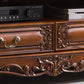 Traditional Rubber Wood TV Console Open Storage TV Media Stand for Living Room Clearhalo 'furn' 'furn_tv_stands_entertainment_centers' 'Furniture' 'Living Room Furniture' 'TV Stands & Entertainment Centers' 'TV Stands & Media Storage Furniture' 'tv_stands_entertainment_centers' 6419500