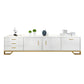 Glam TV Media Stand 16" W Wood Enclosed Storage TV Stand Console with Drawers Clearhalo 'furn' 'furn_tv_stands_entertainment_centers' 'Furniture' 'Living Room Furniture' 'TV Stands & Entertainment Centers' 'TV Stands & Media Storage Furniture' 'tv_stands_entertainment_centers' 6419513