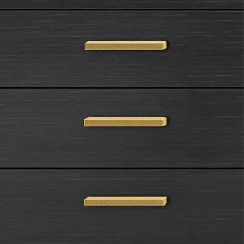 Glam TV Media Stand 16" W Wood Enclosed Storage TV Stand Console with Drawers Clearhalo 'furn' 'furn_tv_stands_entertainment_centers' 'Furniture' 'Living Room Furniture' 'TV Stands & Entertainment Centers' 'TV Stands & Media Storage Furniture' 'tv_stands_entertainment_centers' 6419517