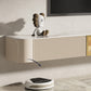 Glam Stone TV Console Floating TV Media Stand with Doors for Living Room Clearhalo 'furn' 'furn_tv_stands_entertainment_centers' 'Furniture' 'Living Room Furniture' 'TV Stands & Entertainment Centers' 'TV Stands & Media Storage Furniture' 'tv_stands_entertainment_centers' 6419529