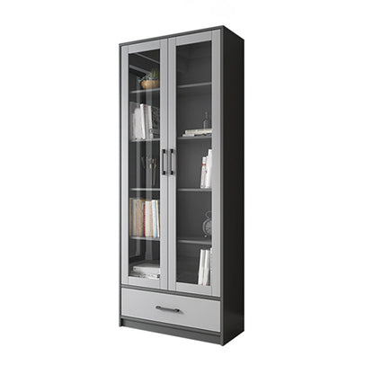 Moderno mobile in legno in legno in vetro armadio per soggiorno per soggiorno