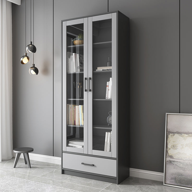 Moderno mobile in legno in legno in vetro armadio per soggiorno per soggiorno