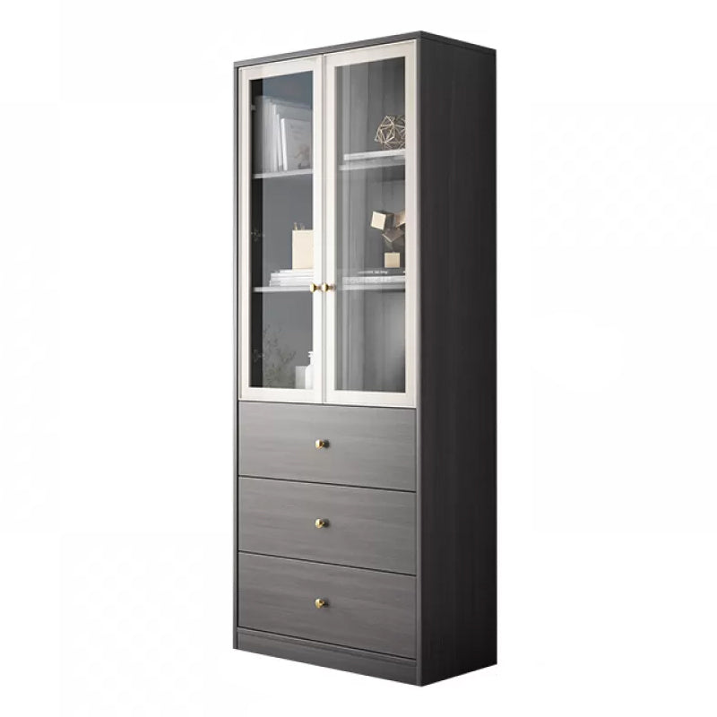 Moderno mobile in legno in legno in vetro armadio per soggiorno per soggiorno