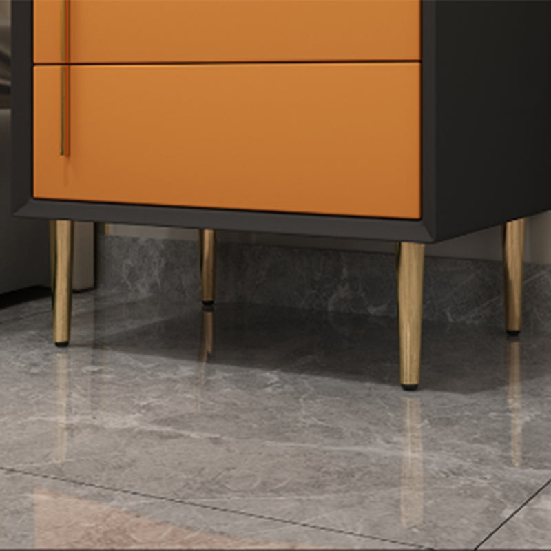 Solid Wood Night Table Contemporary Bed Nightstand with 2 Drawers Clearhalo 'Bedroom Furniture' 'furn' 'furn_night_stand' 'Furniture' 'night_stand' 'Nightstands' 6420977