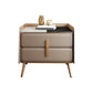 Modern Bedside Cabinet Stone Bed Nightstand with 2 Drawers for Living Room Clearhalo 'Bedroom Furniture' 'furn' 'furn_night_stand' 'Furniture' 'night_stand' 'Nightstands' 6421166