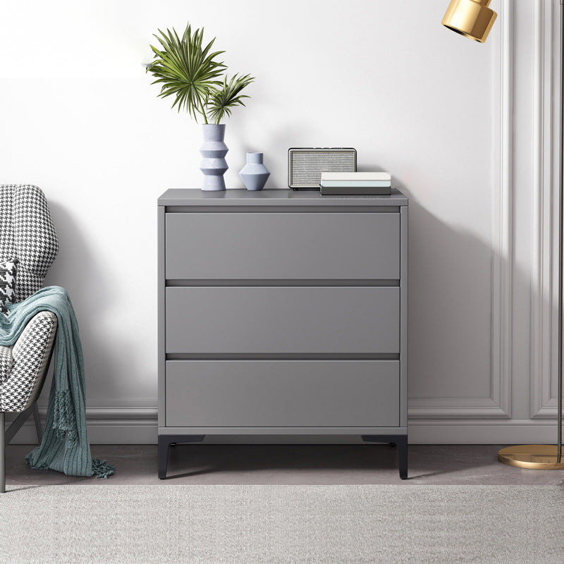Contemporary Engineered Wood Storage Chest Bedroom Chest in Gray with Drawers 3 Clearhalo 'Bedroom Furniture' 'Dressers & Chests' 'dressers_chests' 'furn' 'furn_dressers_chests' 'Furniture' 6421330