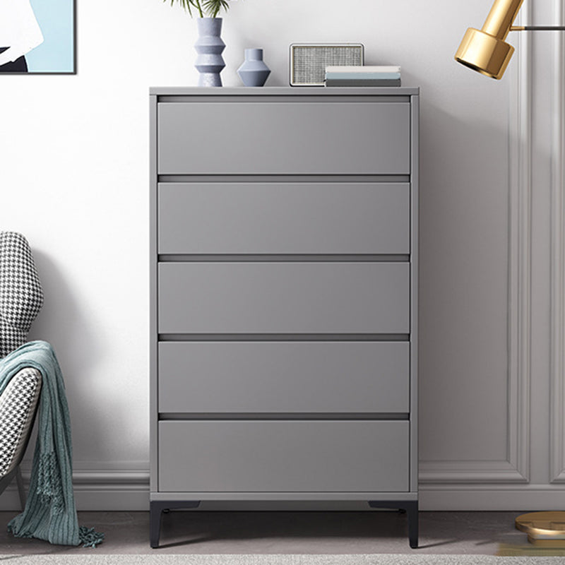 Contemporary Engineered Wood Storage Chest Bedroom Chest in Gray with Drawers 5 Clearhalo 'Bedroom Furniture' 'Dressers & Chests' 'dressers_chests' 'furn' 'furn_dressers_chests' 'Furniture' 6421332
