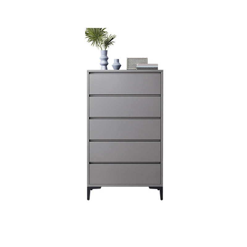 Contemporary Engineered Wood Storage Chest Bedroom Chest in Gray with Drawers Clearhalo 'Bedroom Furniture' 'Dressers & Chests' 'dressers_chests' 'furn' 'furn_dressers_chests' 'Furniture' 6421339