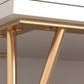 Weiße, moderne Kommode aus Holz für Schlafzimmer, 39,9 cm breit